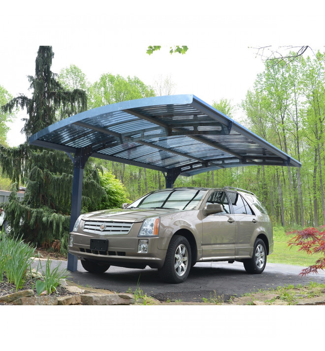 Palram Arizona 5000, hliníkový přístřešek pro auto s obloukovou střechou