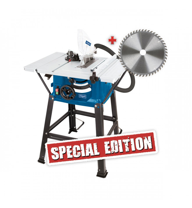 Scheppach HS 81 S Special Edition, stolová pila + 2. kotouč zdarma