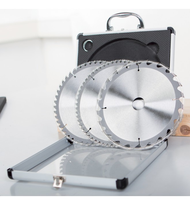 Scheppach Sada 3 pilových kotoučů 210 mm