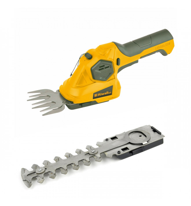 Riwall PRO RASH 1236, aku nůžky 3,6 V na trávu a keře