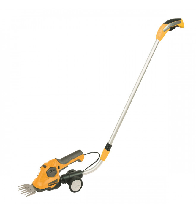 Riwall PRO RASH 1236 LH, aku nůžky 3,6 V na trávu a keře s teleskopickou rukojetí