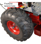 Bubnová sekačka DAKR Panter FD-3 500 cm3 + RZS 121