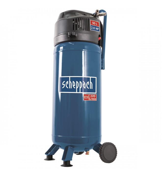 Scheppach HC 51 V, bezolejový vertikální kompresor 50 l