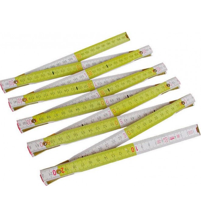 Metr skládací dřevěný METRIE, 1m