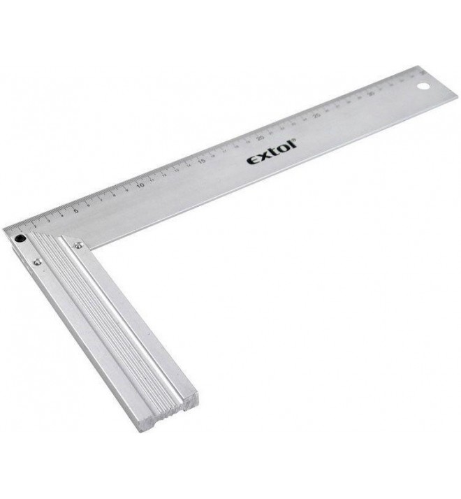 Úhelník hliníkový, 400mm, EXTOL CRAFT