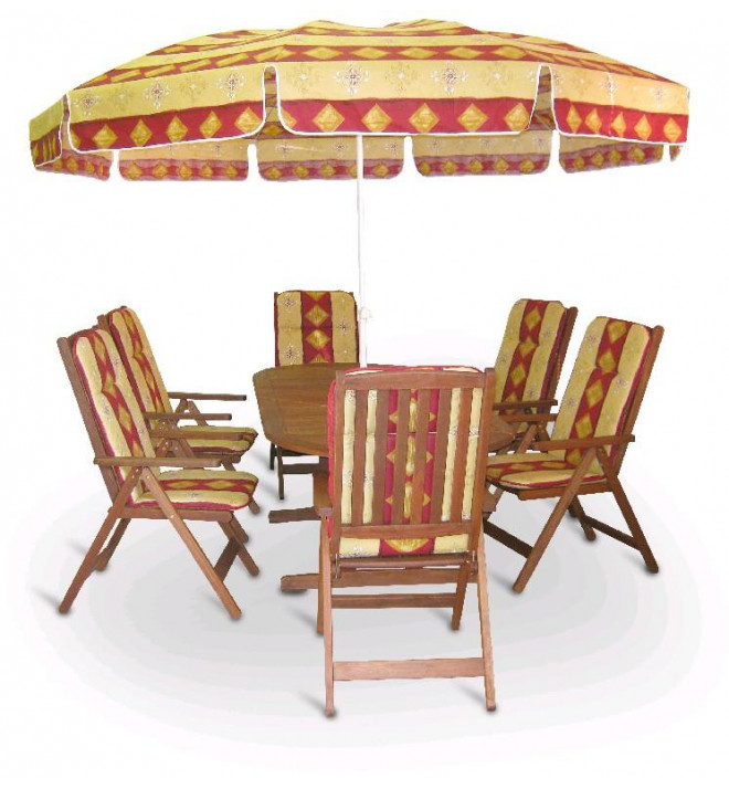 Slunečník 300cm, č.27