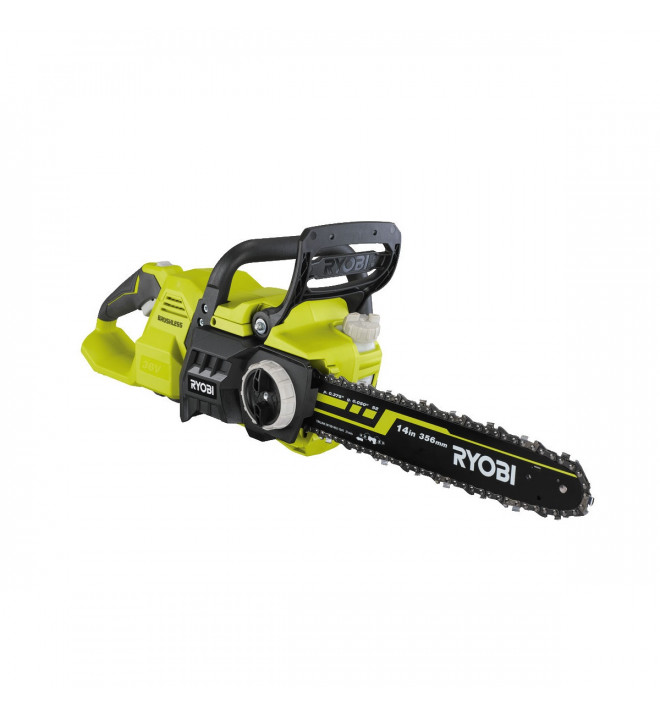 Ryobi RY36CSX35A-150, aku 36V bezuhlíková řetězová pila + 1x 5 Ah baterie + nabíječka