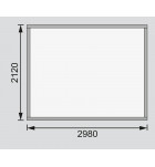dřevěný domek KARIBU ASKOLA 4 (73061) natur  LG1708