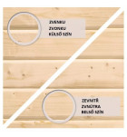 dřevěný domek KARIBU ASKOLA 4 (73061) natur  LG1708