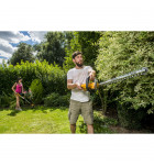 Riwall PRO RAHT 5220 set, plotostřih s aku motorem + 2Ah baterie + nabíječka 20 V