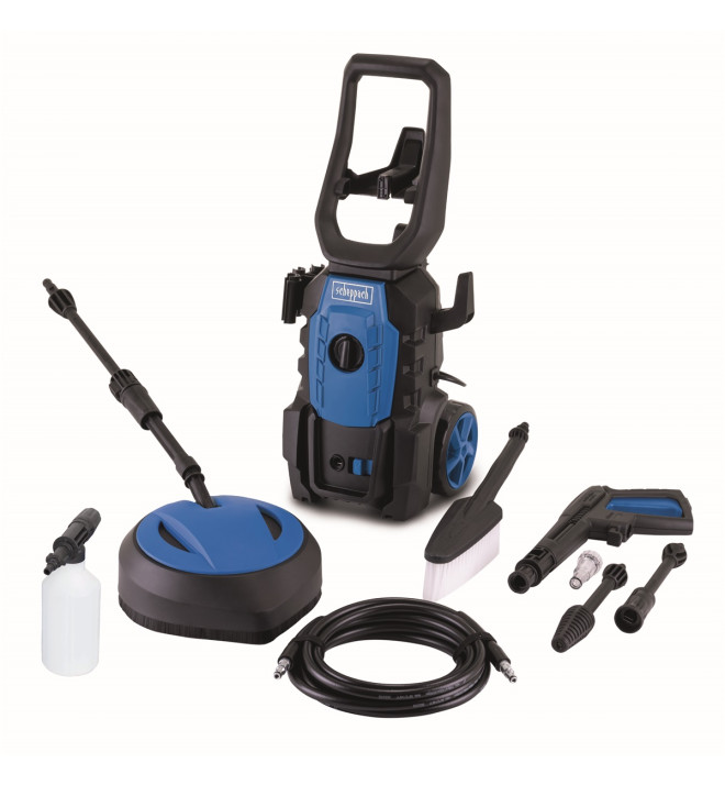 Scheppach HPC 1600 KIT, elektrická tlaková myčka 135 bar s příslušenstvím
