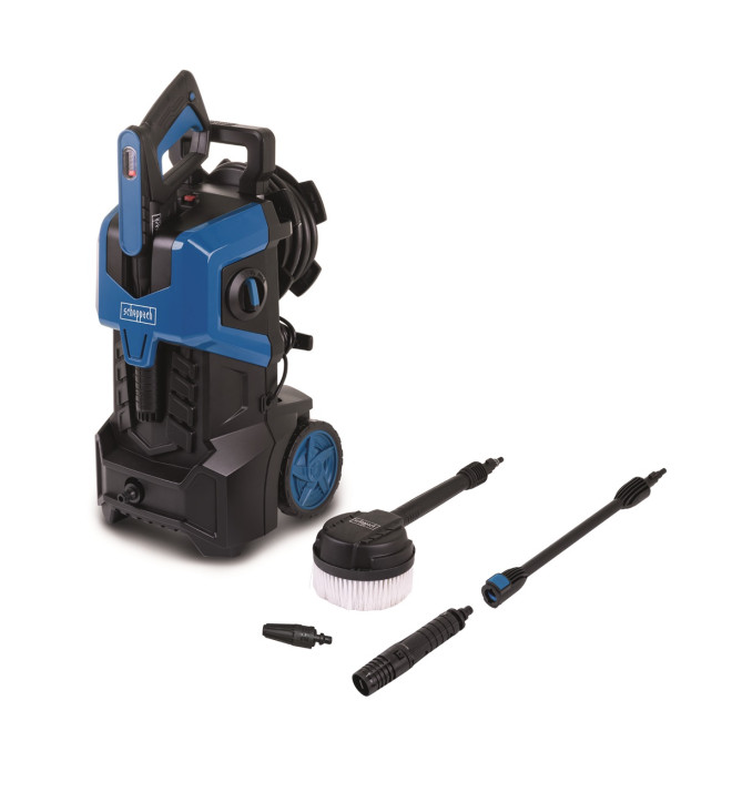 Scheppach HCE 3000, elektrická tlaková myčka 180 bar s příslušenstvím