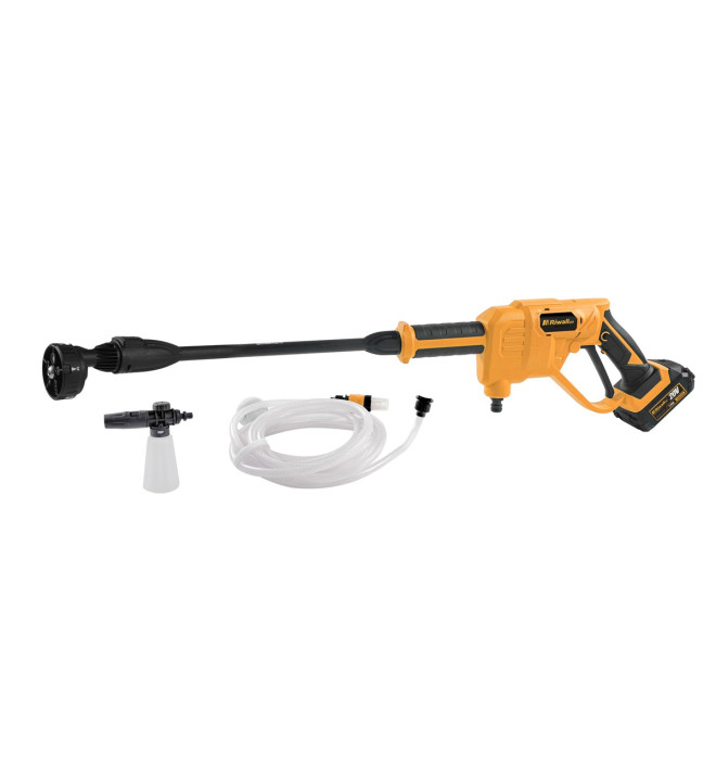 Riwall PRO RAPW 2420 SET, aku tlaková myčka + 1x 4Ah baterie + nabíječka 20 V