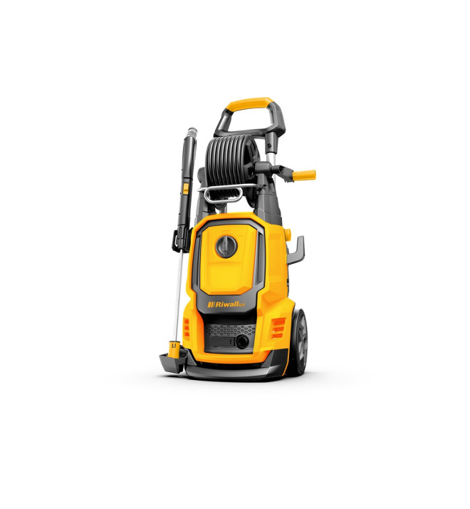 Riwall PRO REPW 195i SET, elektrická indukční tlaková myčka 195 bar s příslušenstvím