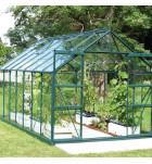 skleník VITAVIA URANUS 11500 čiré sklo 3 mm zelený LG1039