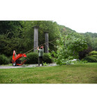 GTM GTS 1300 GE TO, benzínový drtič dřeva s elektrostartem a otočným komínem