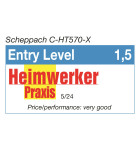 Scheppach C-HT570-X, aku 20 V IXES plotostřih (bez baterie a nabíječky)