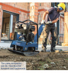 Scheppach HP 3000 S, obousměrná vibrační deska 162 kg