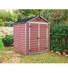 Palram - Canopia Skylight 6x5 hnědý, zahradní domek