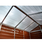 Palram - Canopia Skylight 6x10 hnědý, zahradní domek