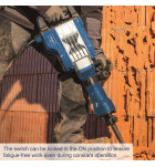 Scheppach AB 1900, bourací kladivo 16,5 kg