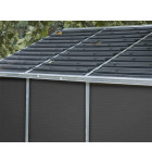 Palram - Canopia Rubicon 8' x 8' antracit, heavy duty prostorný zahradní domek