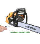 Riwall PRO RPCS 5545, řetězová pila s benzinovým motorem