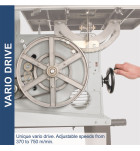 Scheppach Basa 3, pásová pila 400 V