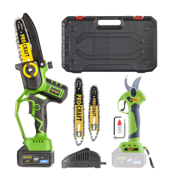 Sada aku ruční pilka PKA32Li a nůžky na větve ES28Libb