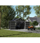 Palram - Canopia Yukon 11' x 9' antracit, heavy duty prostorný domek s možností dalšího rozšíření (základní modul)