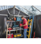 Palram - Canopia Yukon 11' x 9' antracit, heavy duty prostorný domek s možností dalšího rozšíření (základní modul)