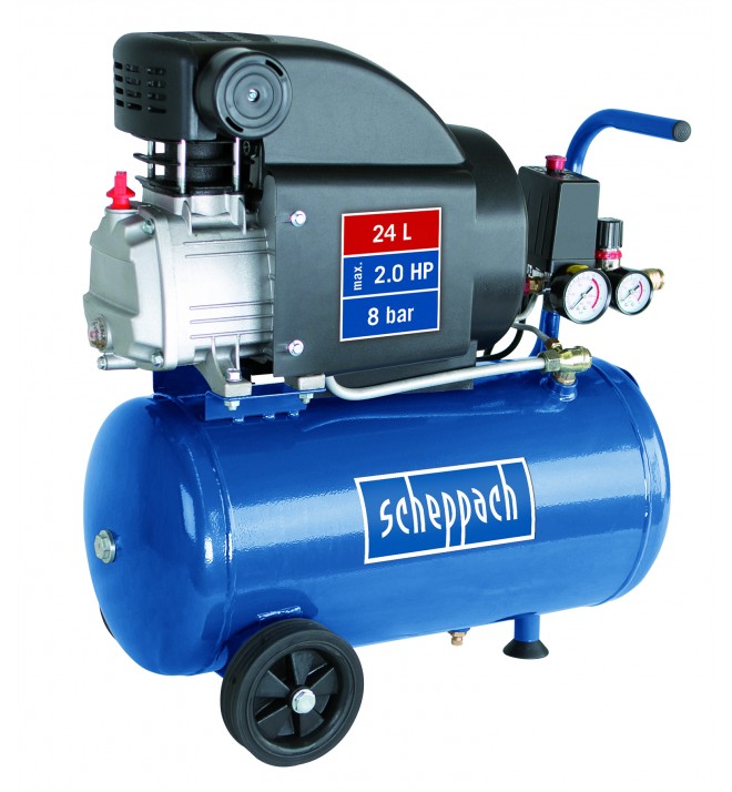Scheppach HC 25, olejový kompresor