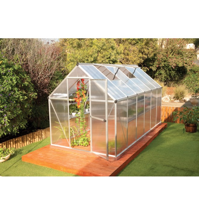 Palram multiline 6x12, polykarbonátový skleník